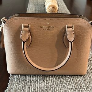 Kate Spade Small Darcy Satchel in Light Fawn